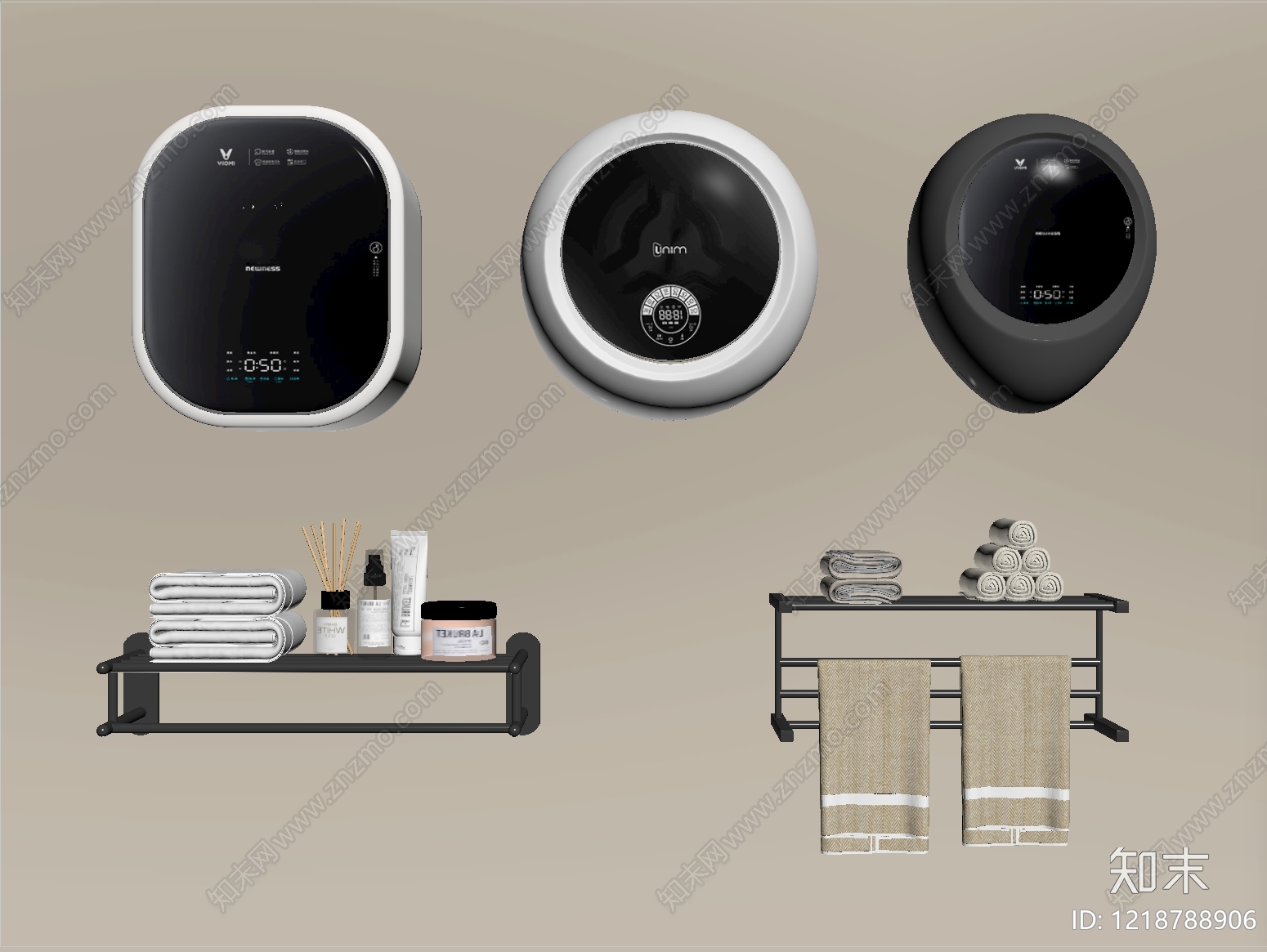 现代简约家用电器组合SU模型下载【ID:1218788906】