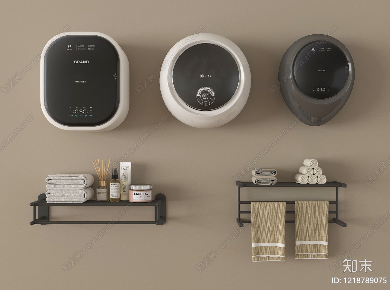 现代简约洗衣机3D模型下载【ID:1218789075】