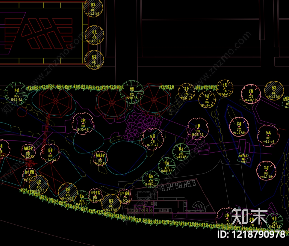 乡村振兴cad施工图下载【ID:1218790978】