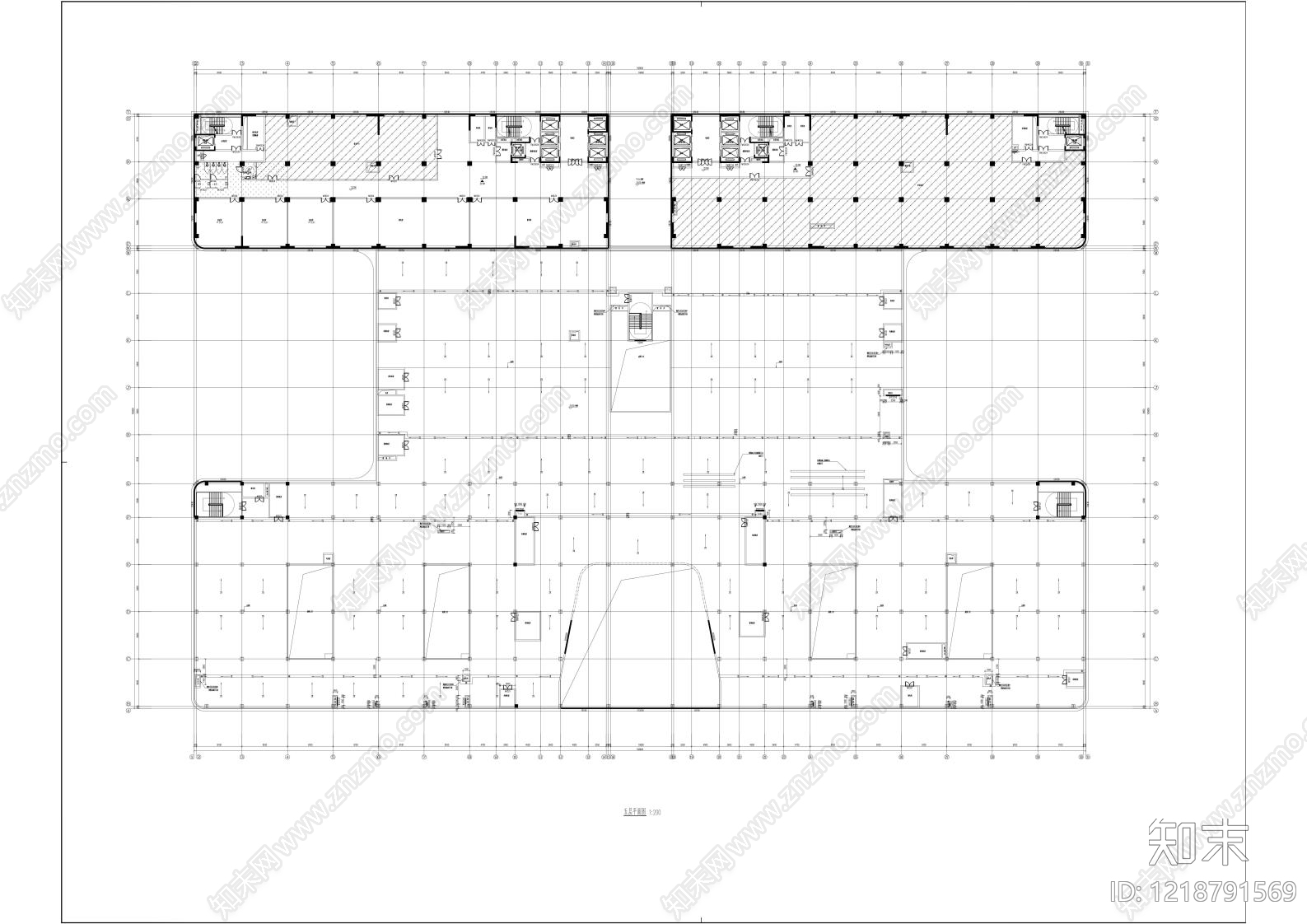 医院建筑cad施工图下载【ID:1218791569】