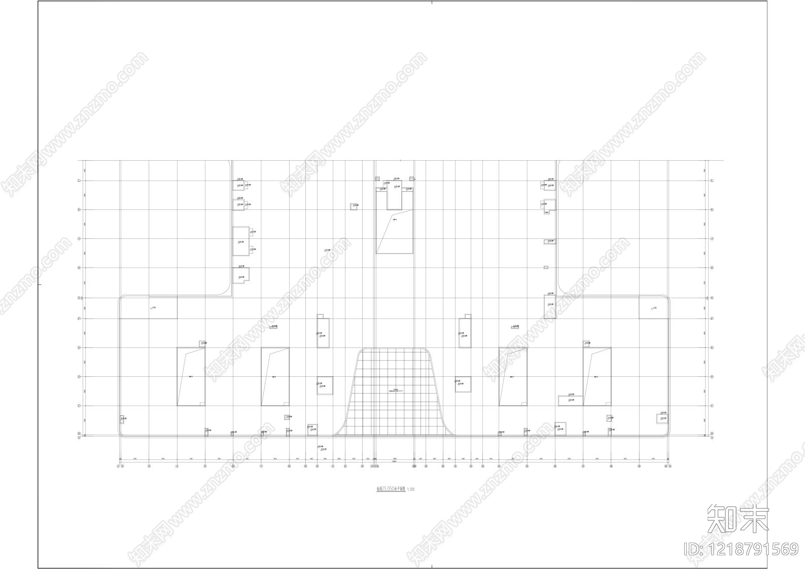 医院建筑cad施工图下载【ID:1218791569】