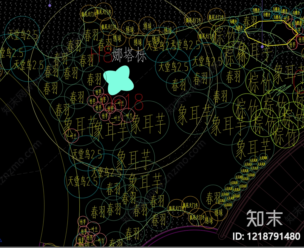 购物中心广场cad施工图下载【ID:1218791480】