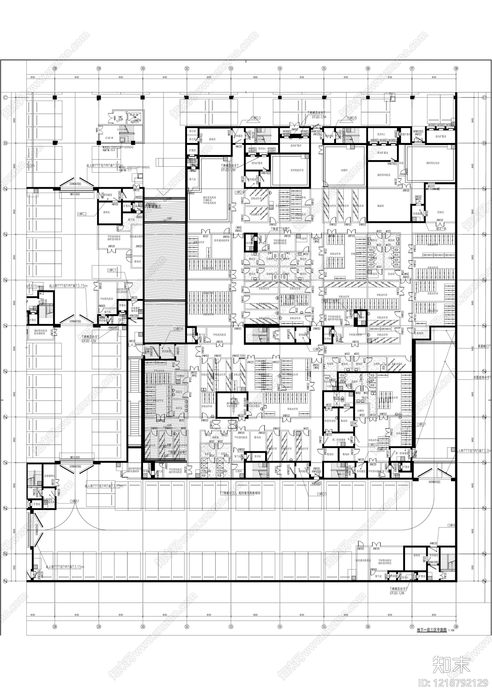 其他公共建筑cad施工图下载【ID:1218792129】
