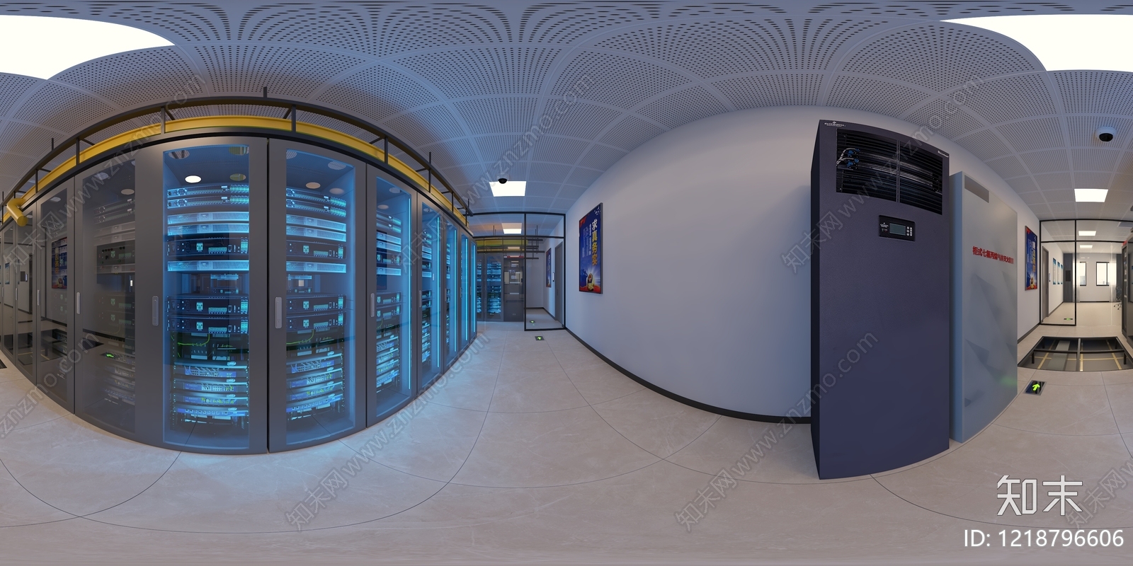 现代简约指挥中心3D模型下载【ID:1218796606】