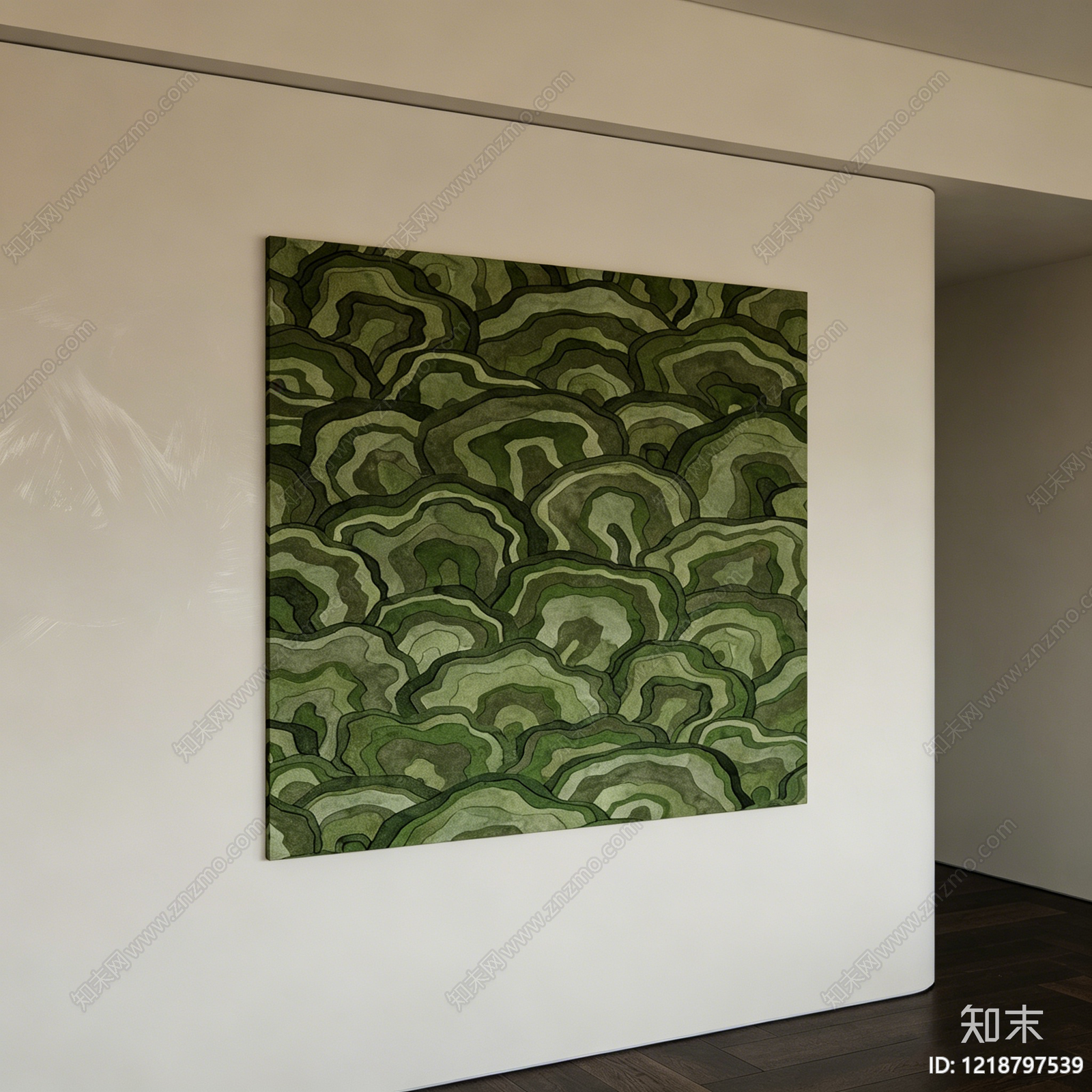 现代挂画SU模型下载【ID:1218797539】