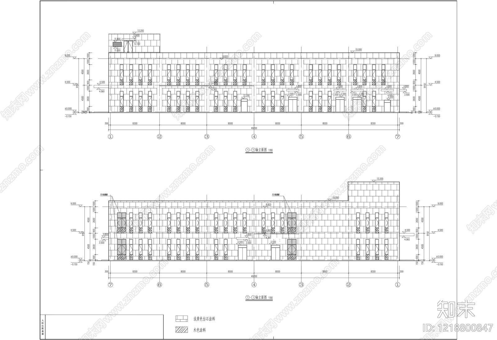 医院建筑cad施工图下载【ID:1218800847】