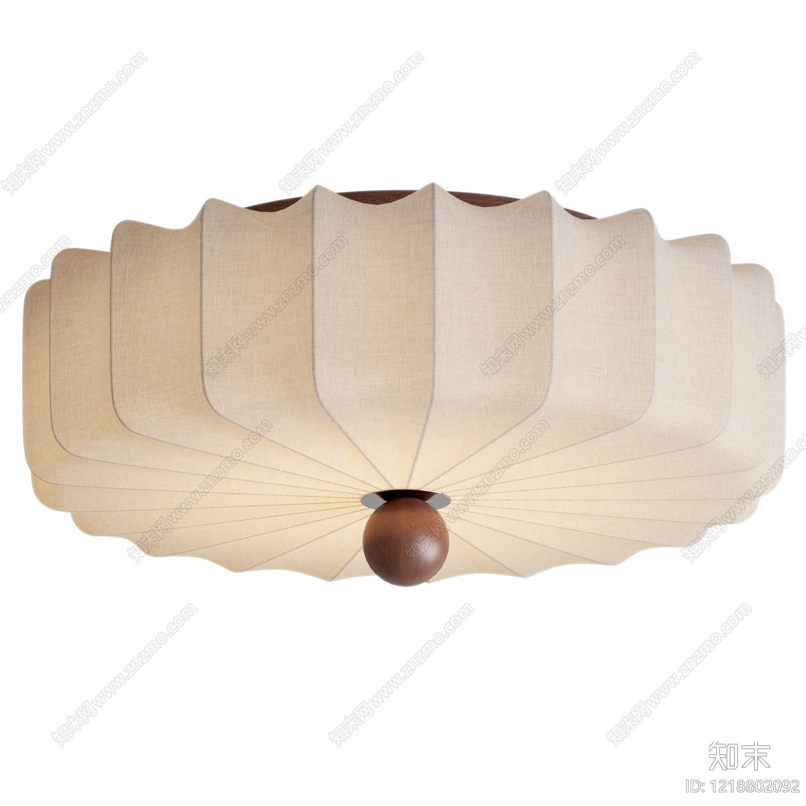 中古风吸顶灯SU模型下载【ID:1218802092】