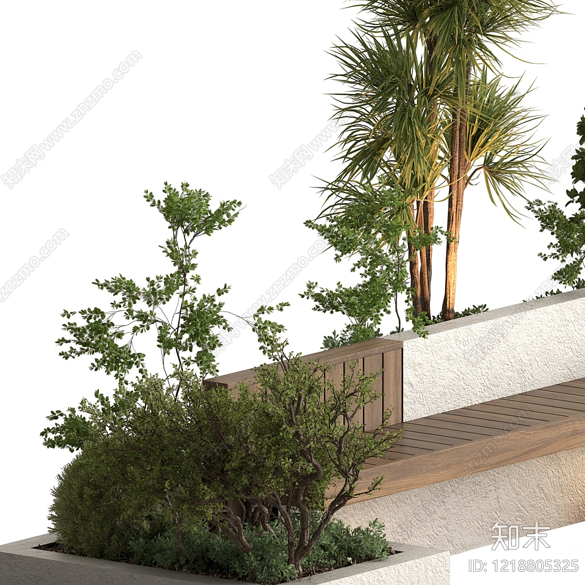 现代简约景观座椅3D模型下载【ID:1218805325】