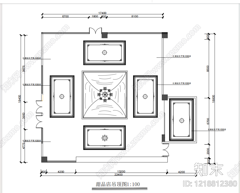 其他商业空间cad施工图下载【ID:1218812380】