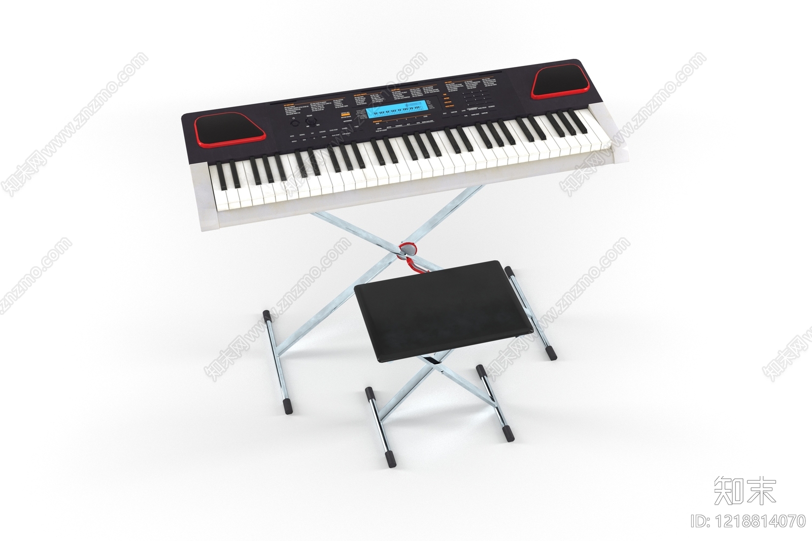 现代简约乐器3D模型下载【ID:1218814070】