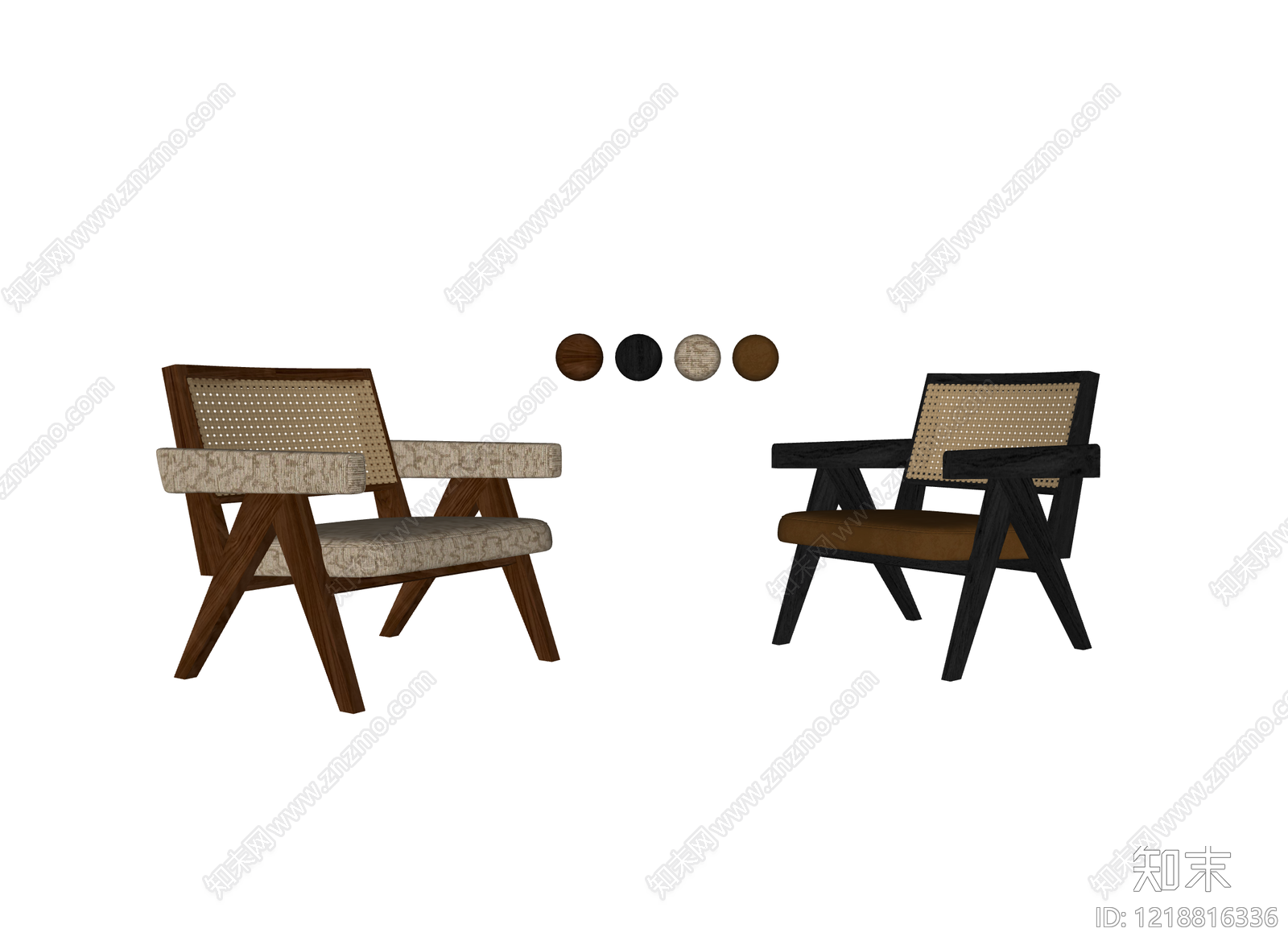 中古风休闲椅SU模型下载【ID:1218816336】