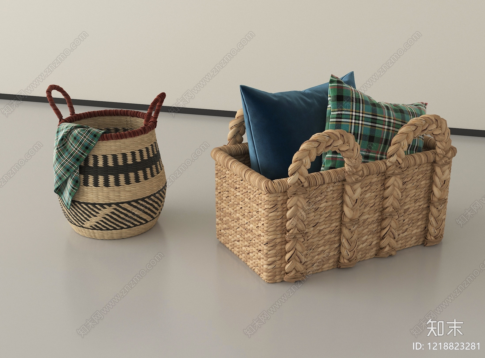 日式其他生活用品3D模型下载【ID:1218823281】