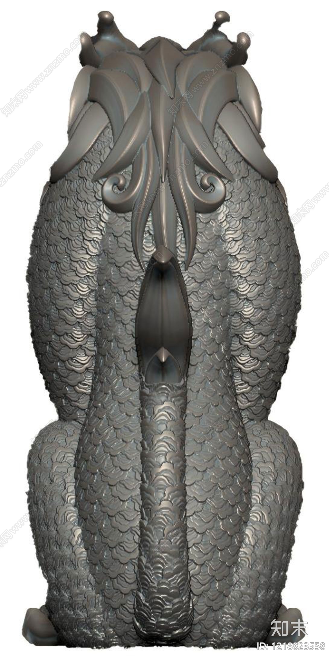 新中式爬行类动物3D模型下载【ID:1218823558】