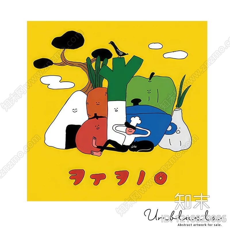 现代其他挂画贴图下载【ID:1218829086】