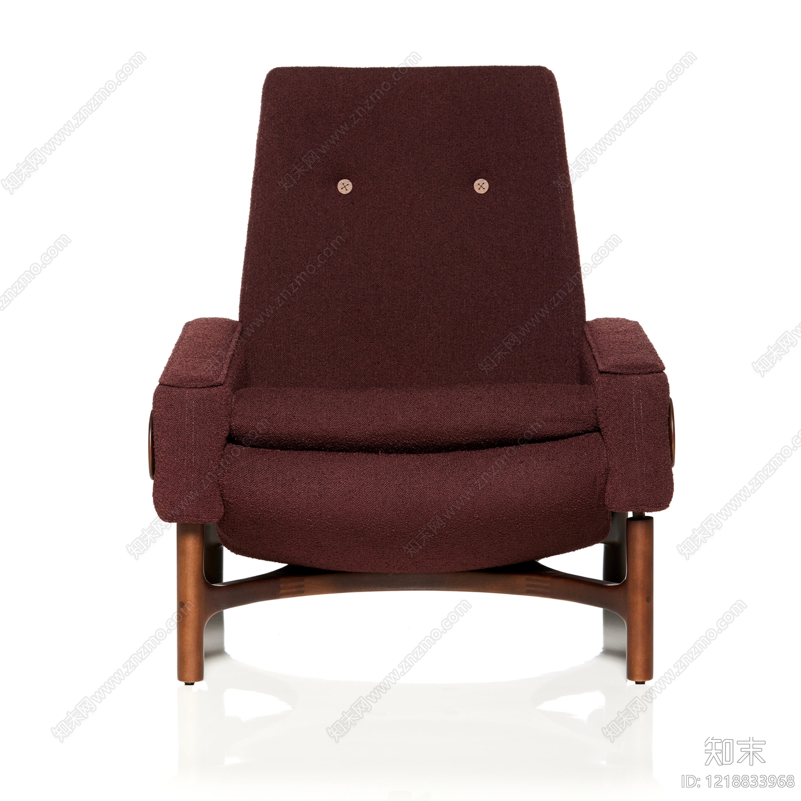 中古风单人沙发SU模型下载【ID:1218833968】