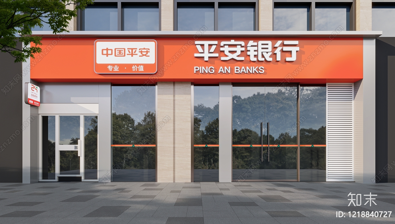 现代简约其他商业建筑3D模型下载【ID:1218840727】