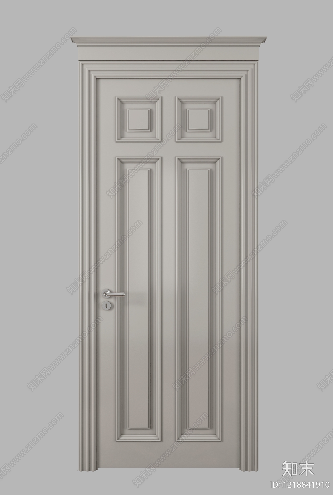 现代简约单开门3D模型下载【ID:1218841910】