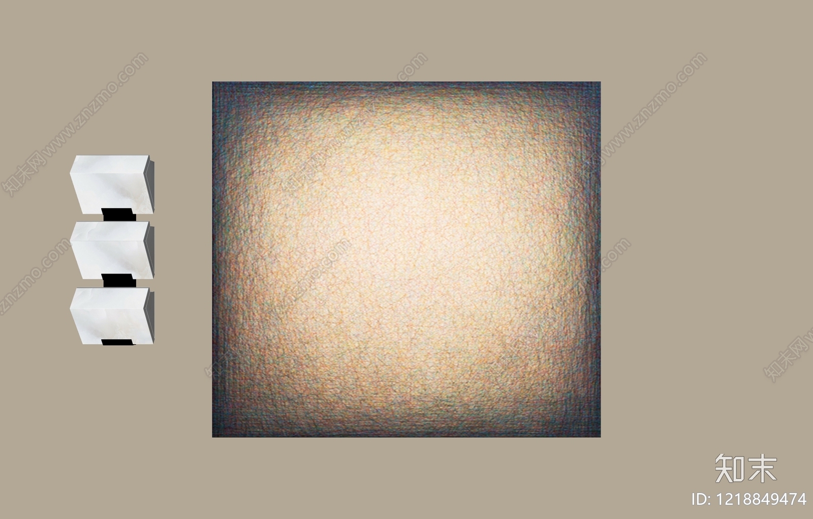 极简挂画SU模型下载【ID:1218849474】