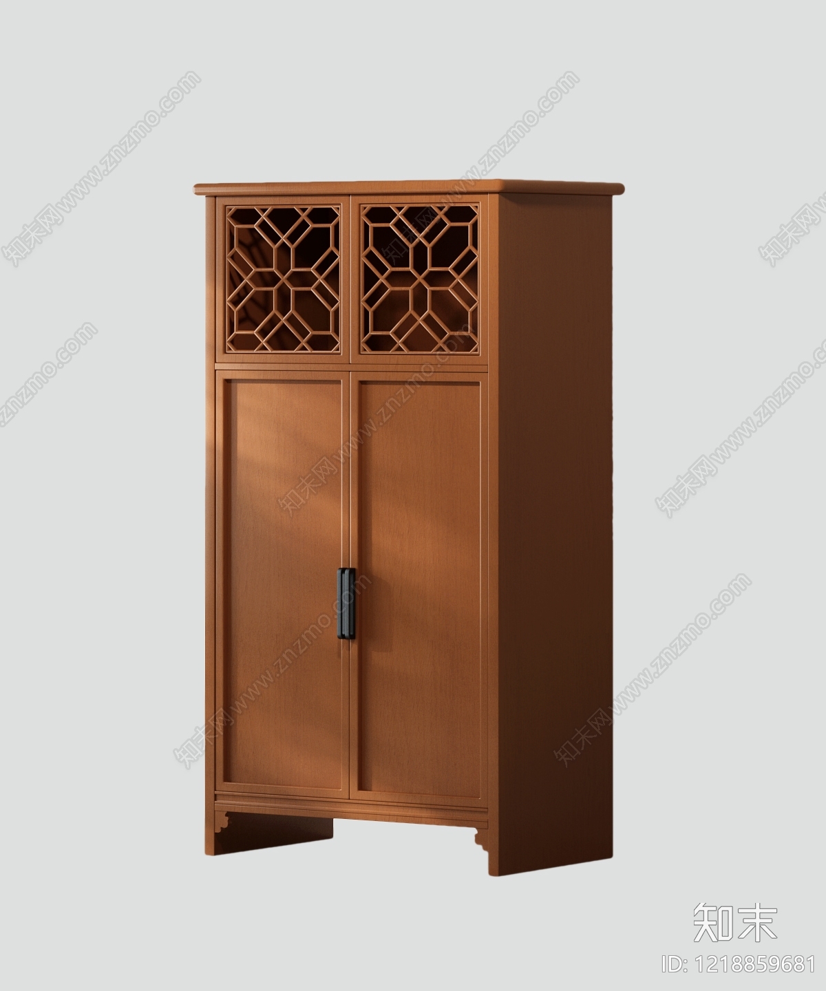新中式储物柜3D模型下载【ID:1218859681】