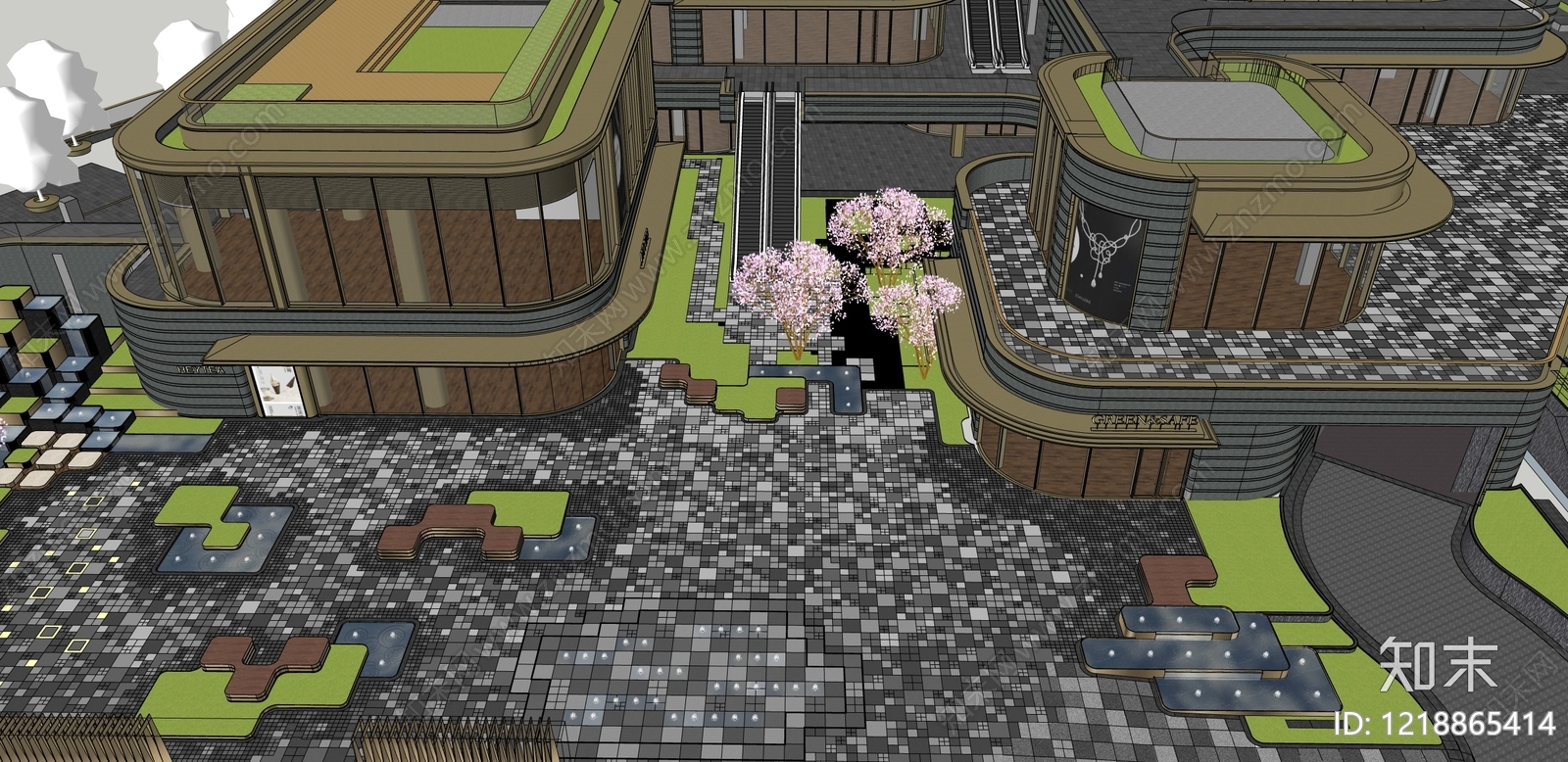 现代主义其他商业建筑SU模型下载【ID:1218865414】