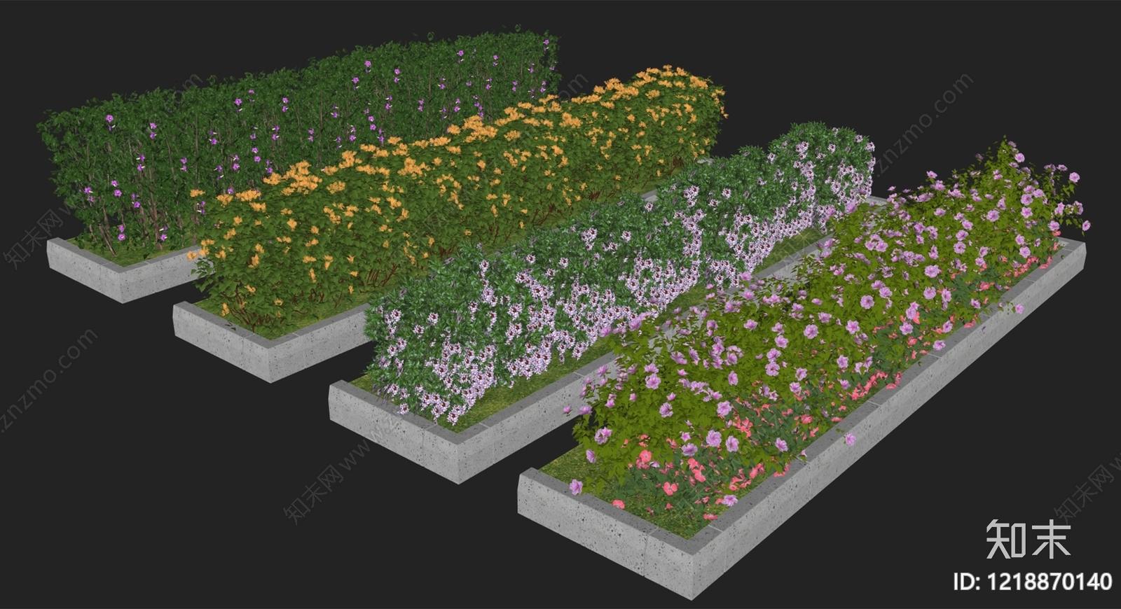 现代花钵花器SU模型下载【ID:1218870140】