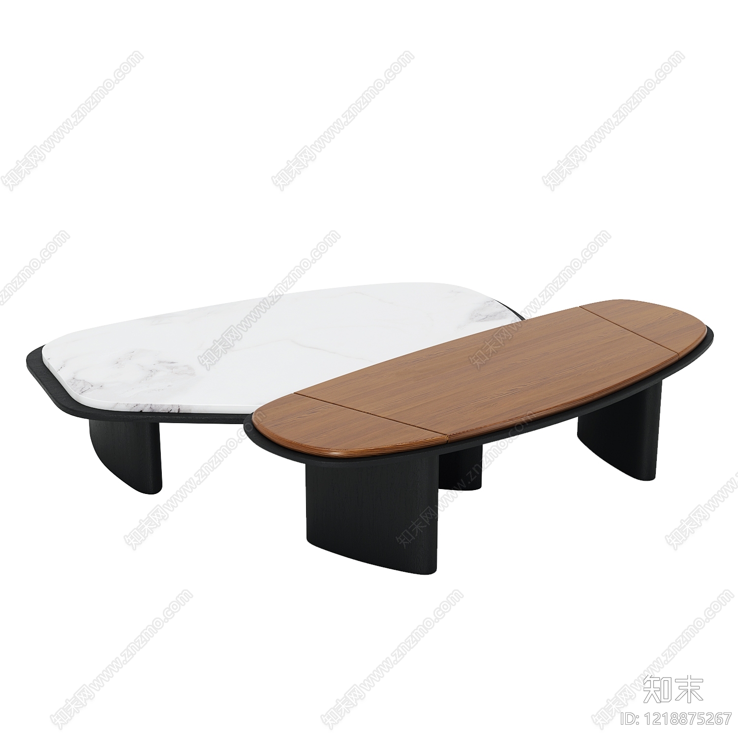 现代简约茶几3D模型下载【ID:1218875267】