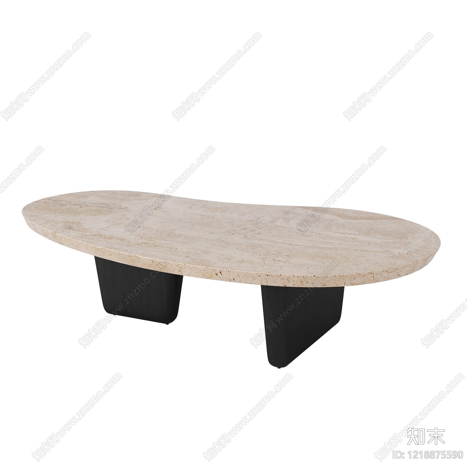 极简茶几3D模型下载【ID:1218875590】