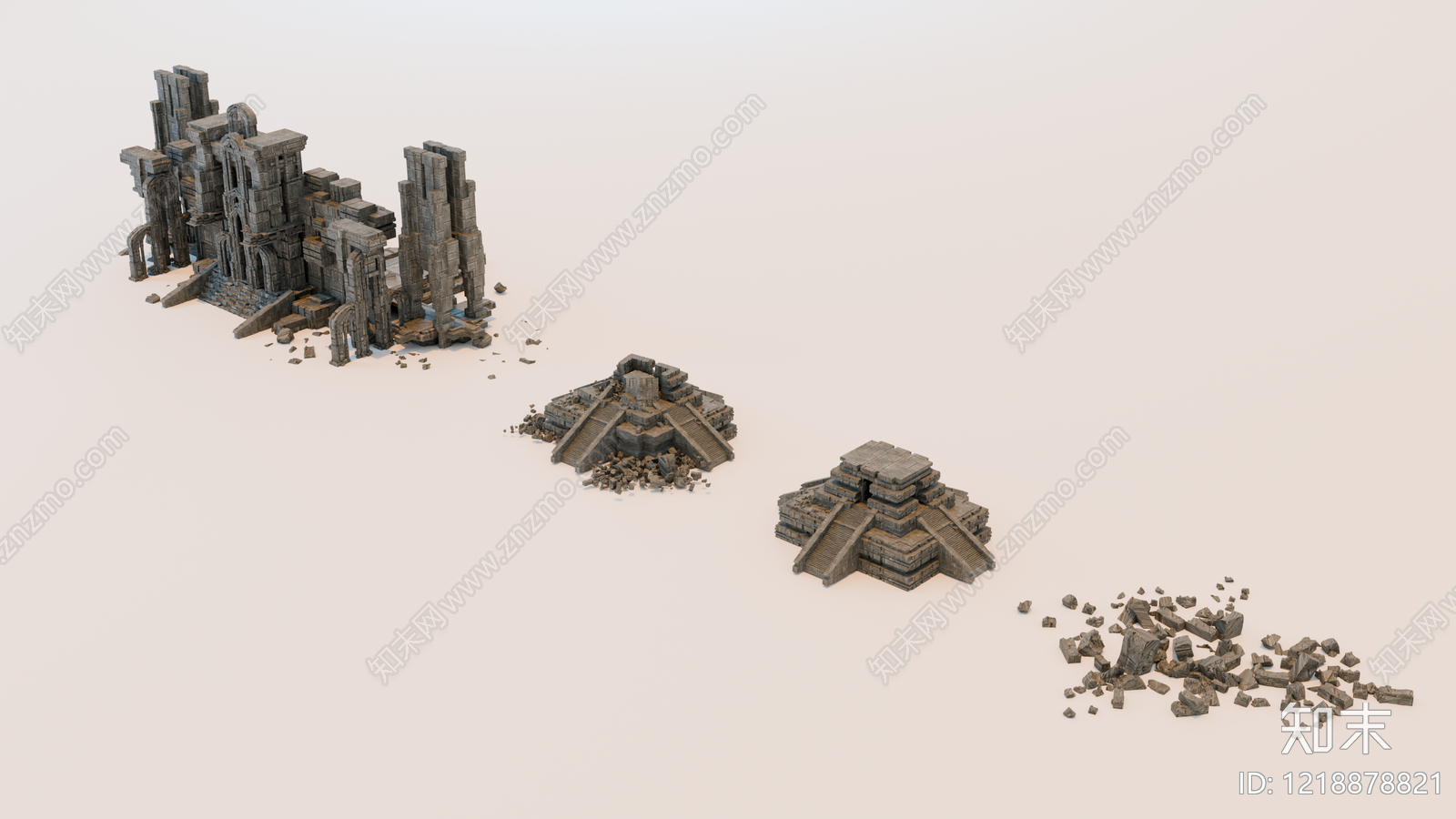 null古建筑SU模型下载【ID:1218878821】