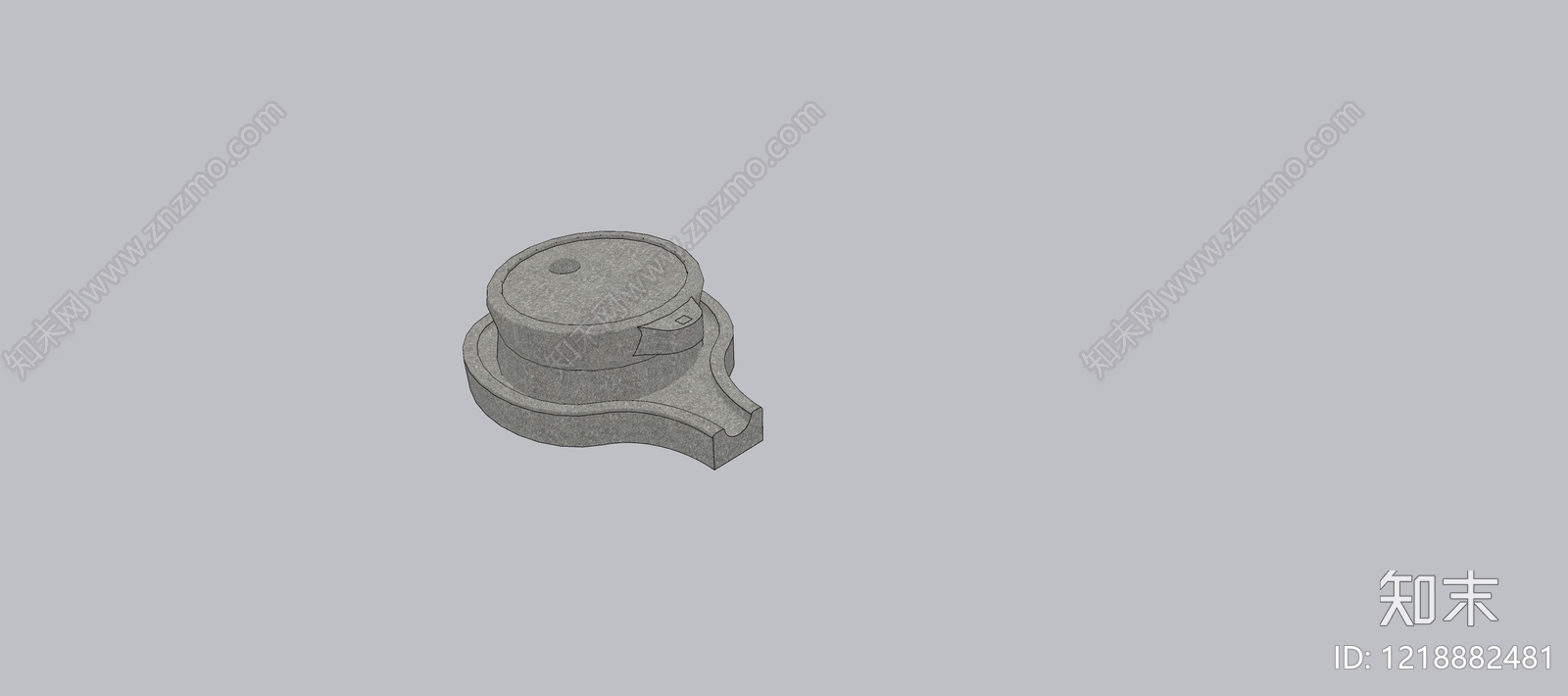 新中式厨房用品SU模型下载【ID:1218882481】