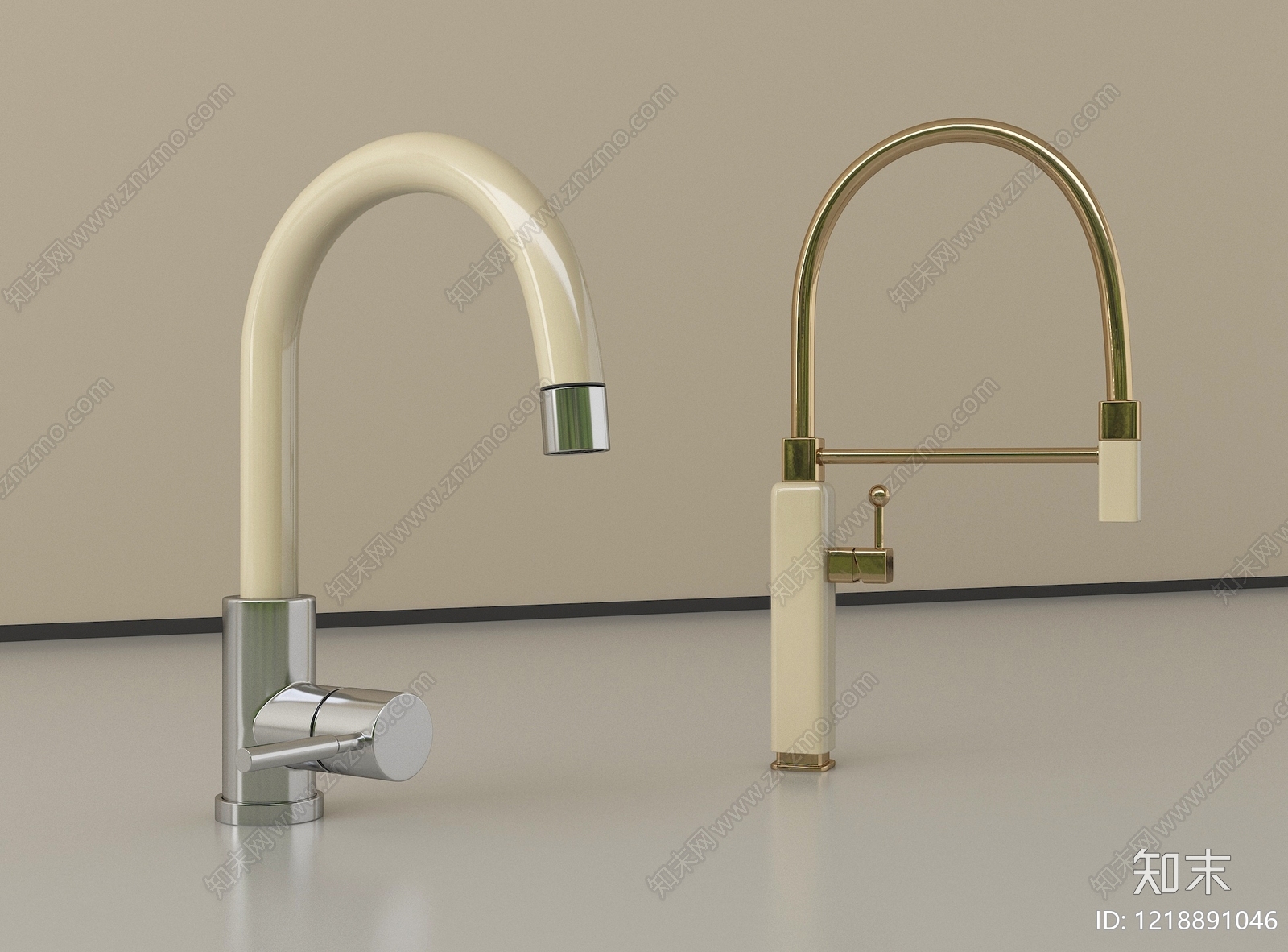 奶油风其他厨卫3D模型下载【ID:1218891046】