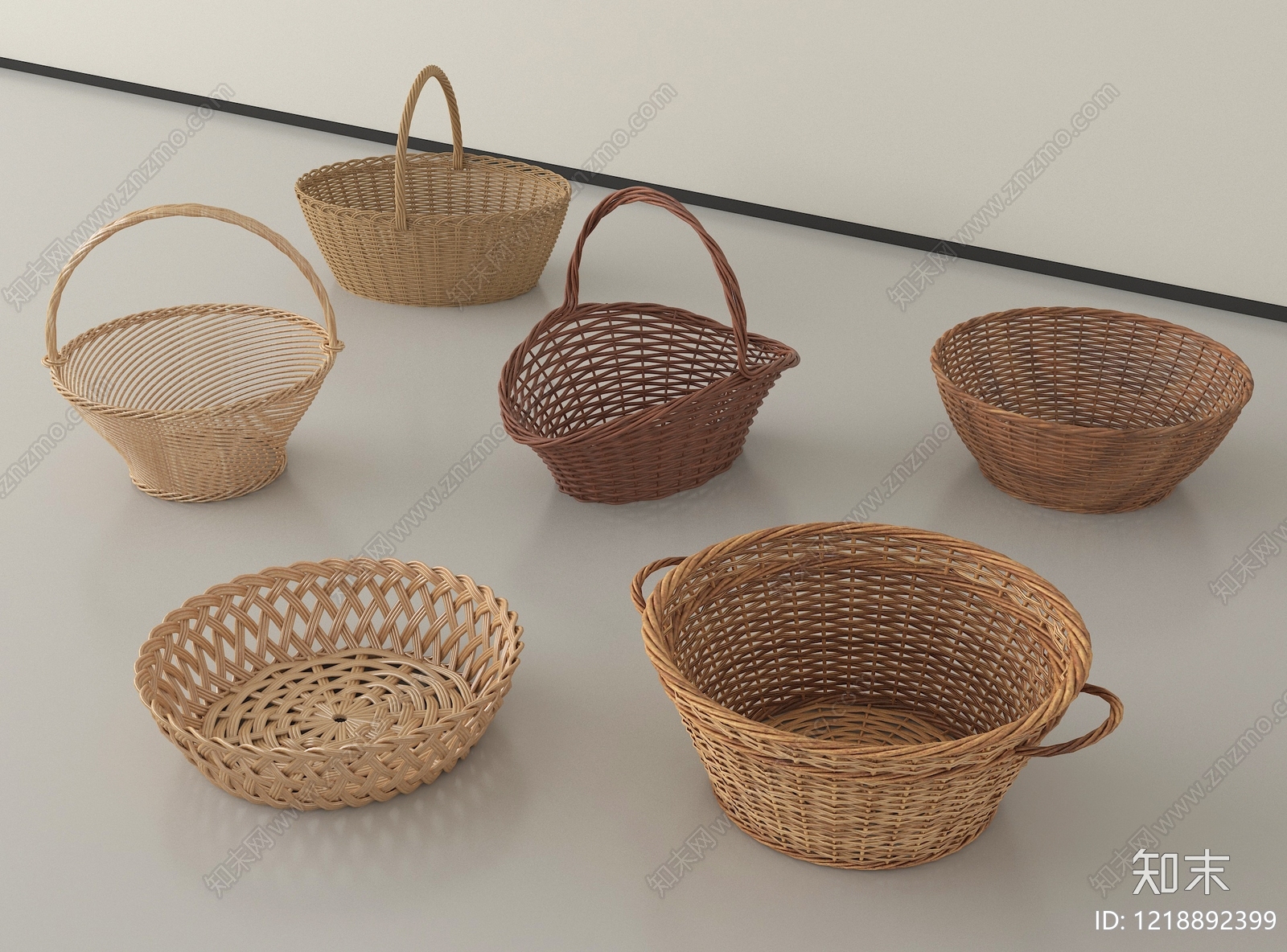 日式其他生活用品3D模型下载【ID:1218892399】