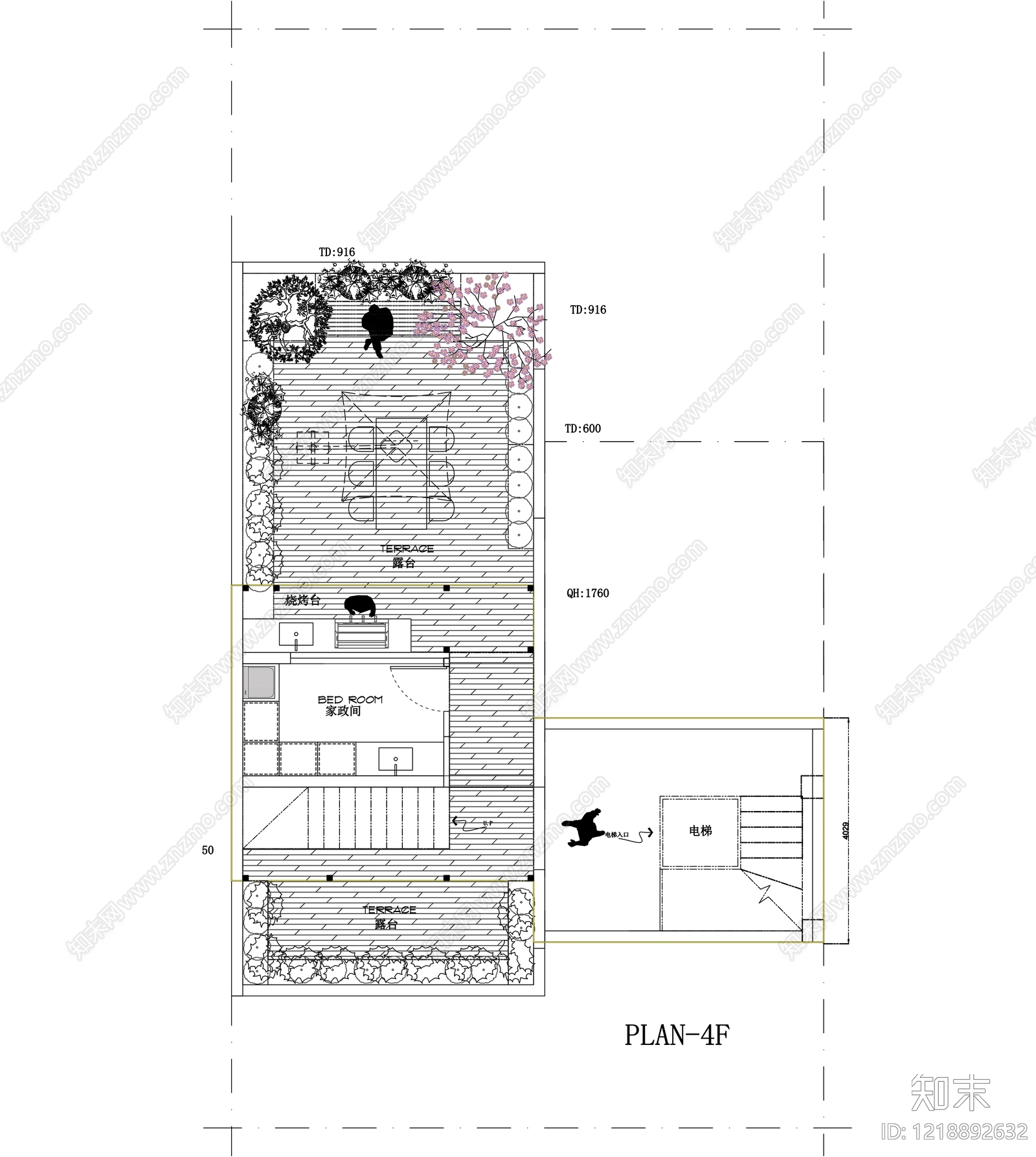 别墅cad施工图下载【ID:1218892632】