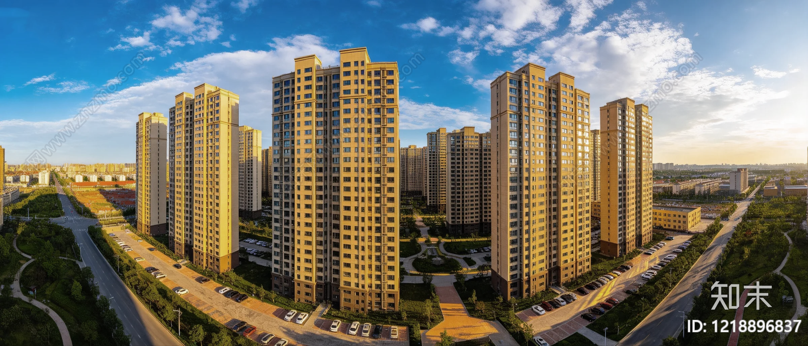 现代小区HDR贴图下载【ID:1218896837】