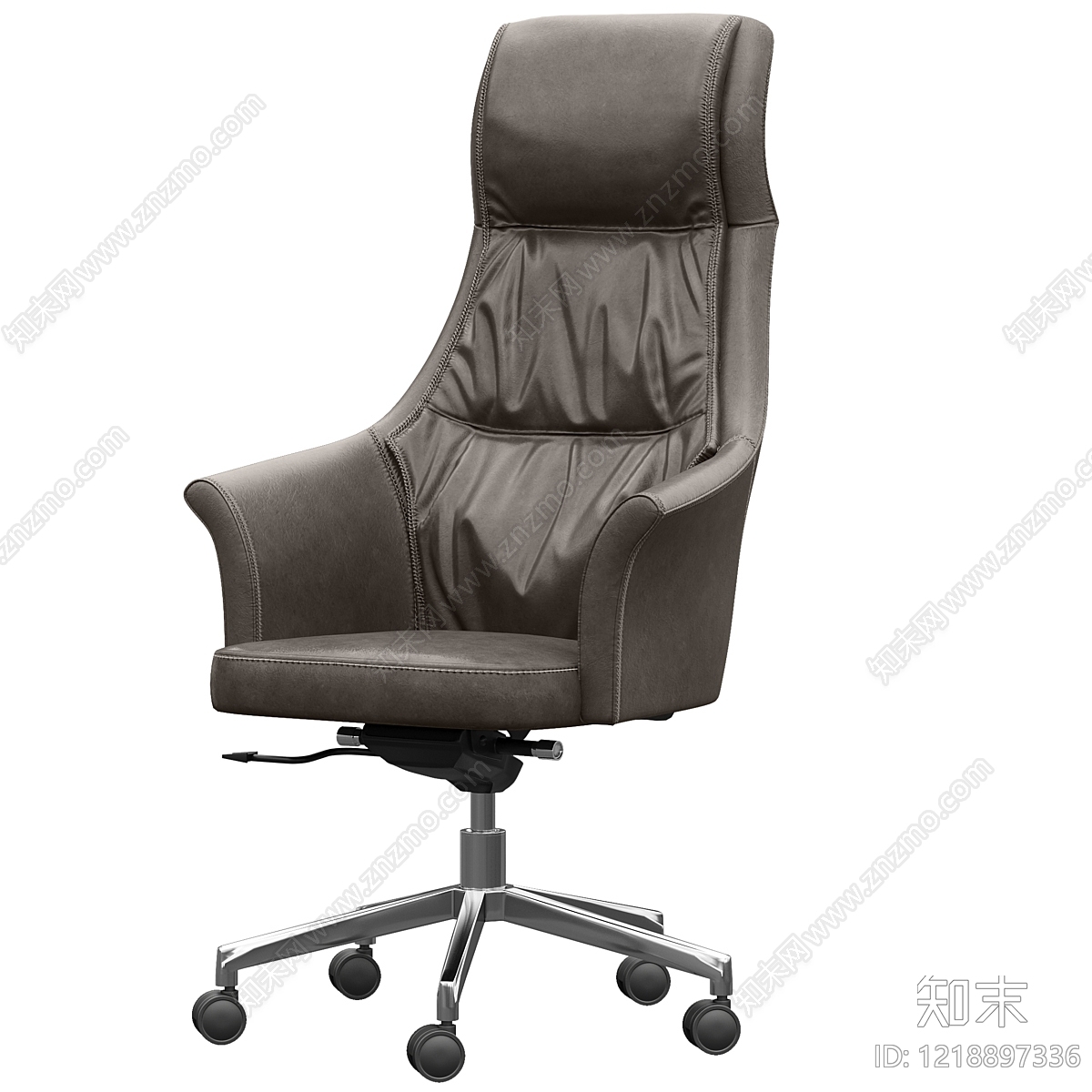 现代简约办公椅3D模型下载【ID:1218897336】