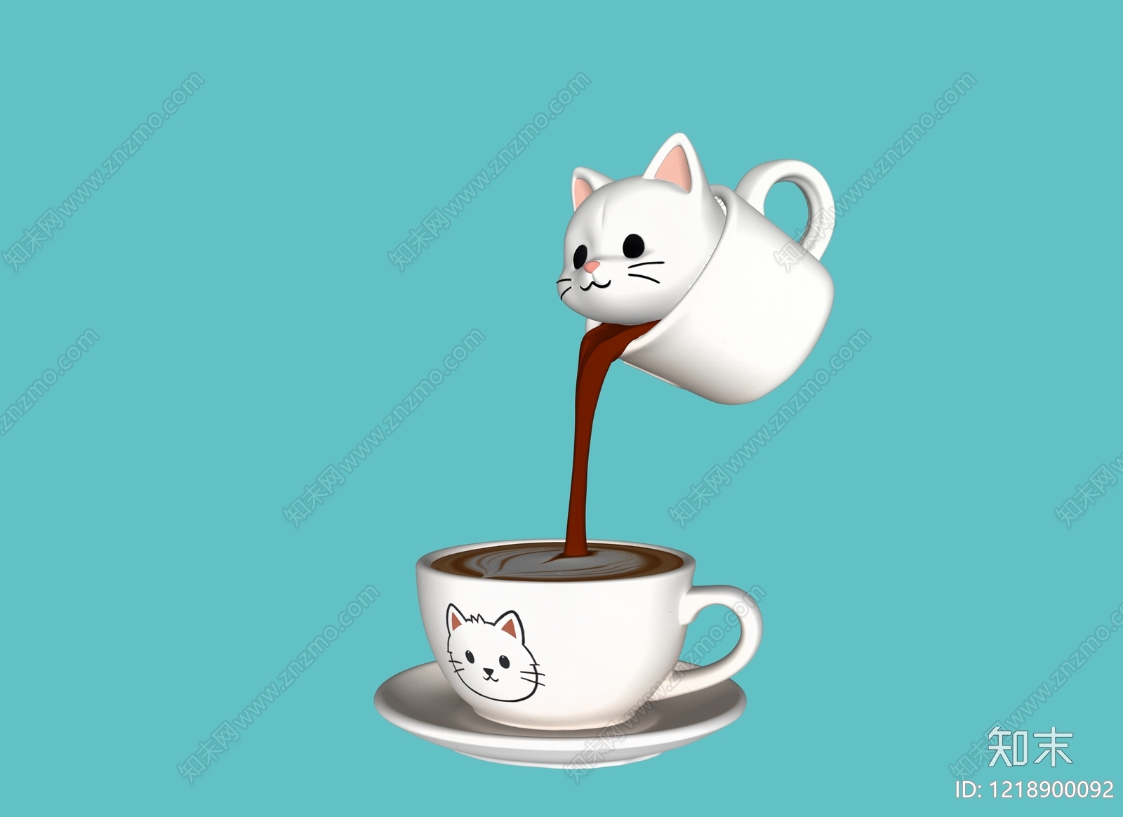现代简约杯子SU模型下载【ID:1218900092】