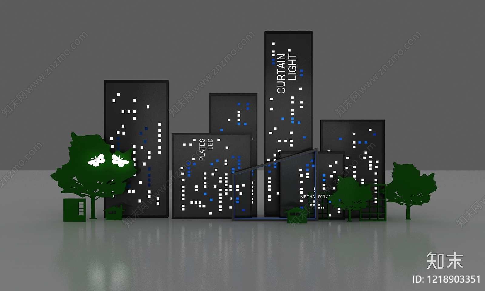 极简主义其他美陈3D模型下载【ID:1218903351】