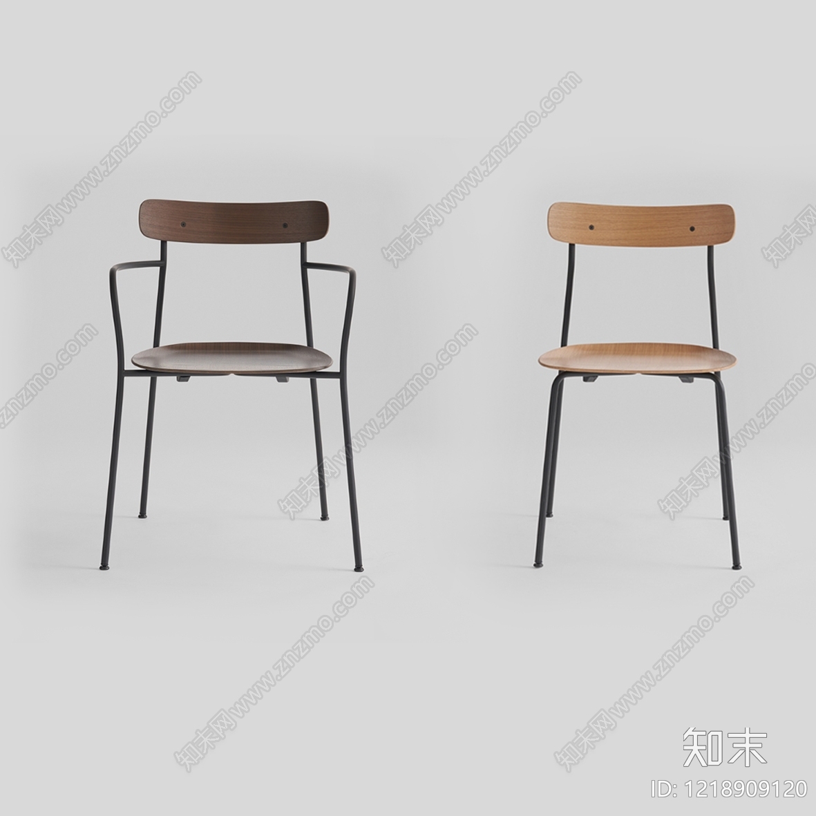 中古餐椅SU模型下载【ID:1218909120】