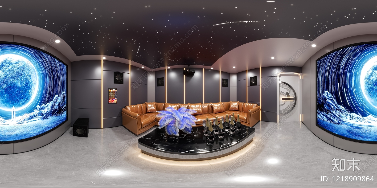 现代轻奢风KTV3D模型下载【ID:1218909864】