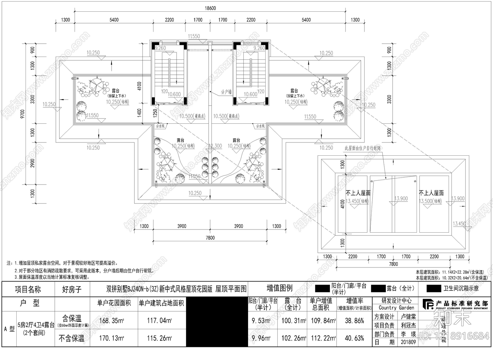 别墅建筑cad施工图下载【ID:1218916684】