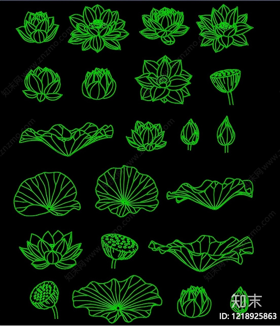 花cad施工图下载【ID:1218925863】