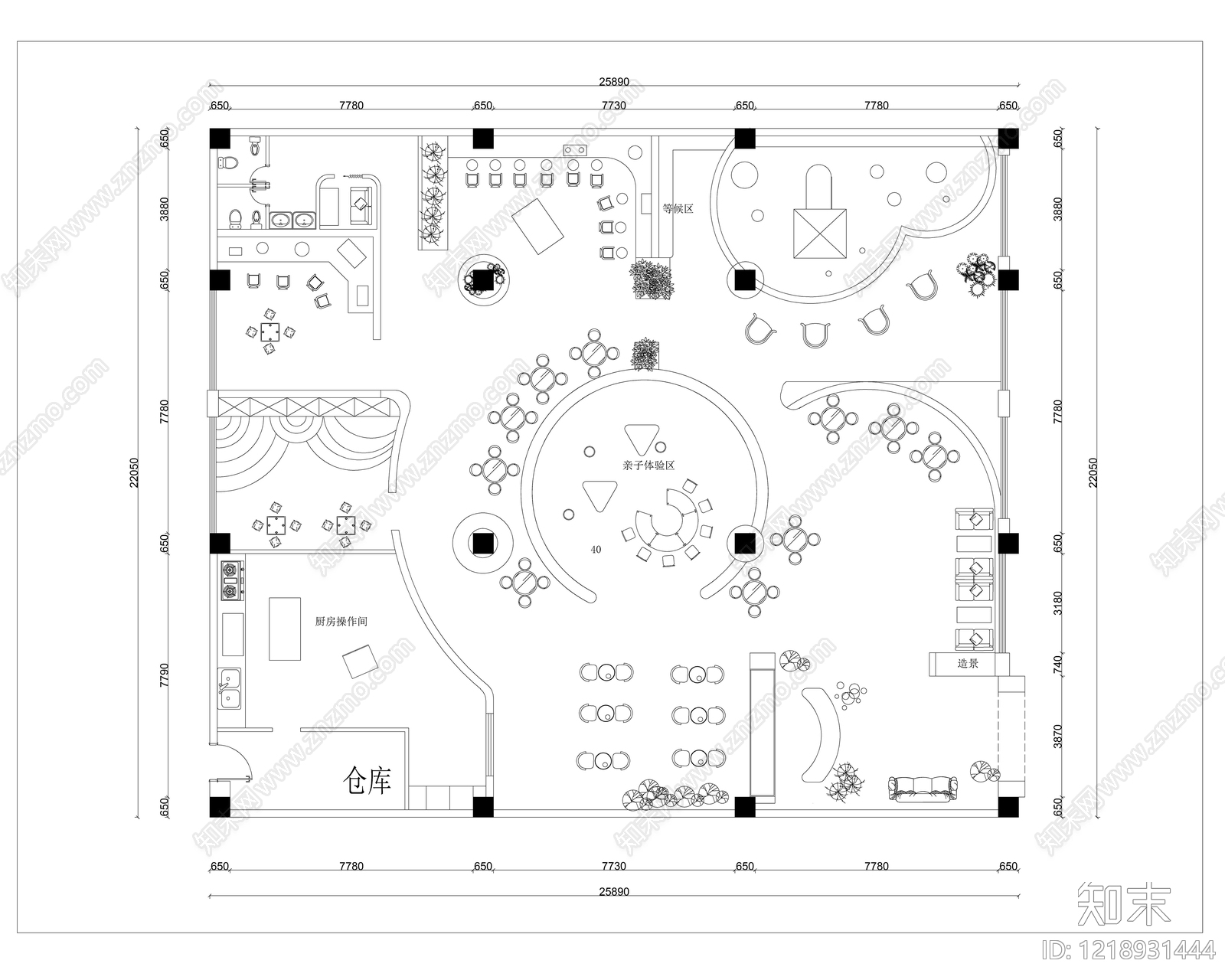其他餐饮空间CAD图纸