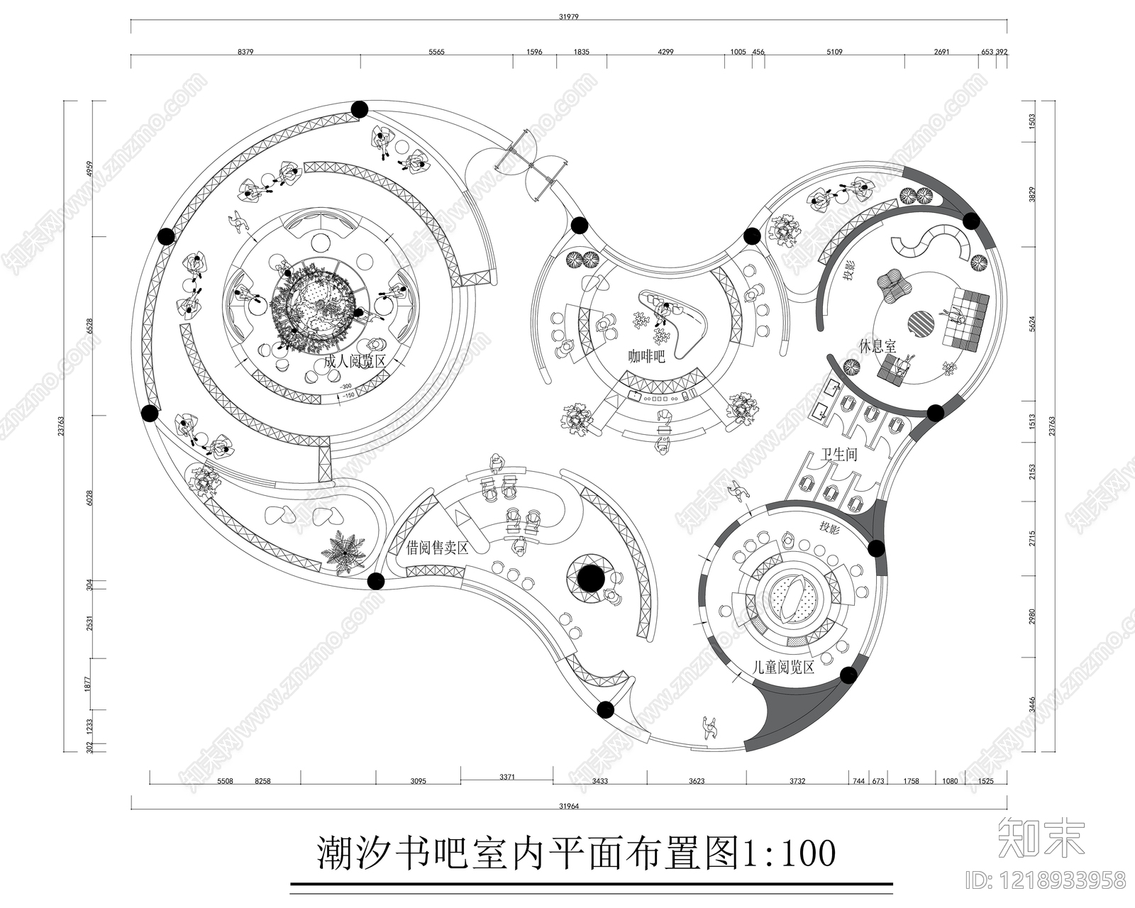 图书馆CAD图纸