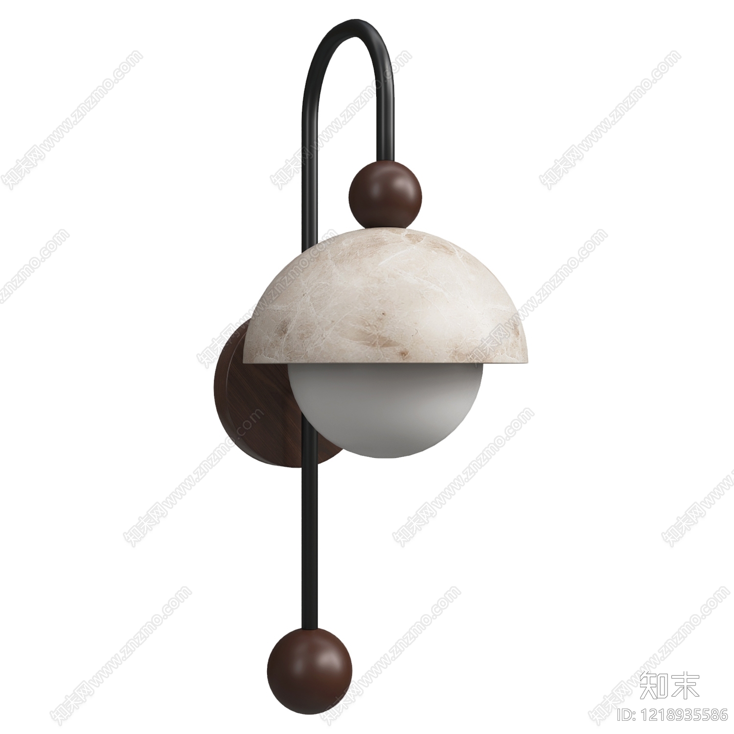 中古风壁灯3D模型下载【ID:1218935586】