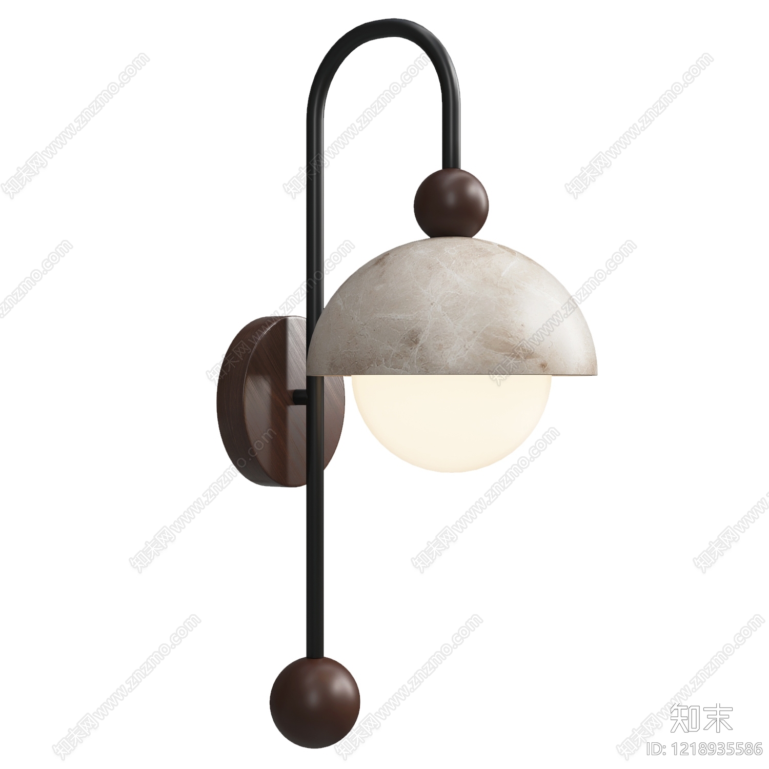 中古风壁灯3D模型下载【ID:1218935586】