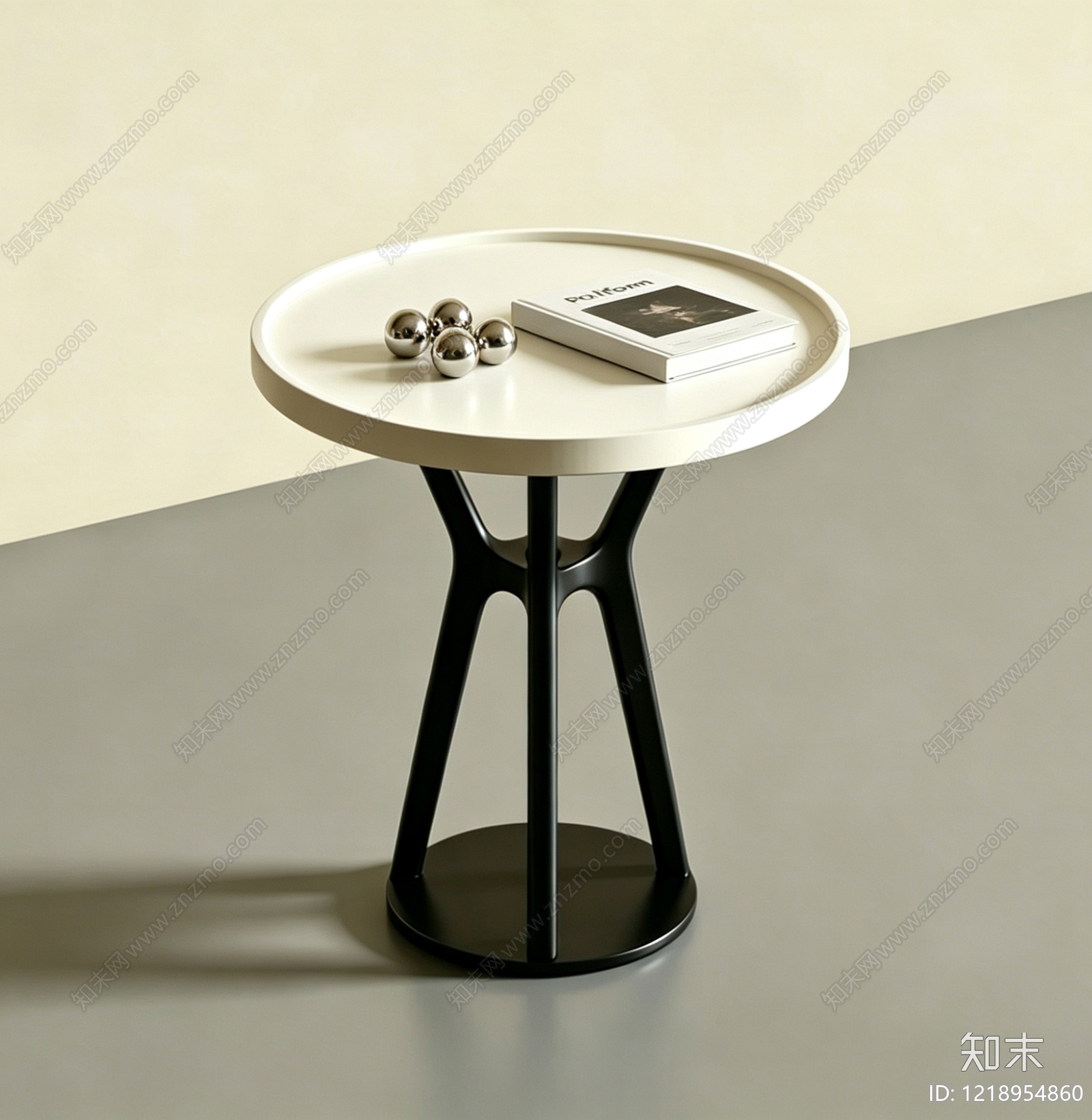 极简边几3D模型下载【ID:1218954860】