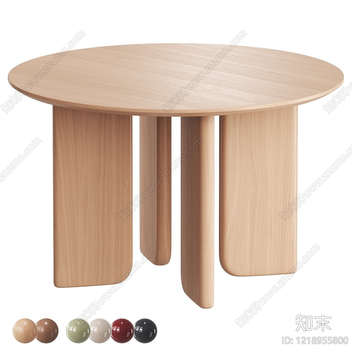 北欧茶几3D模型下载【ID:1218955800】