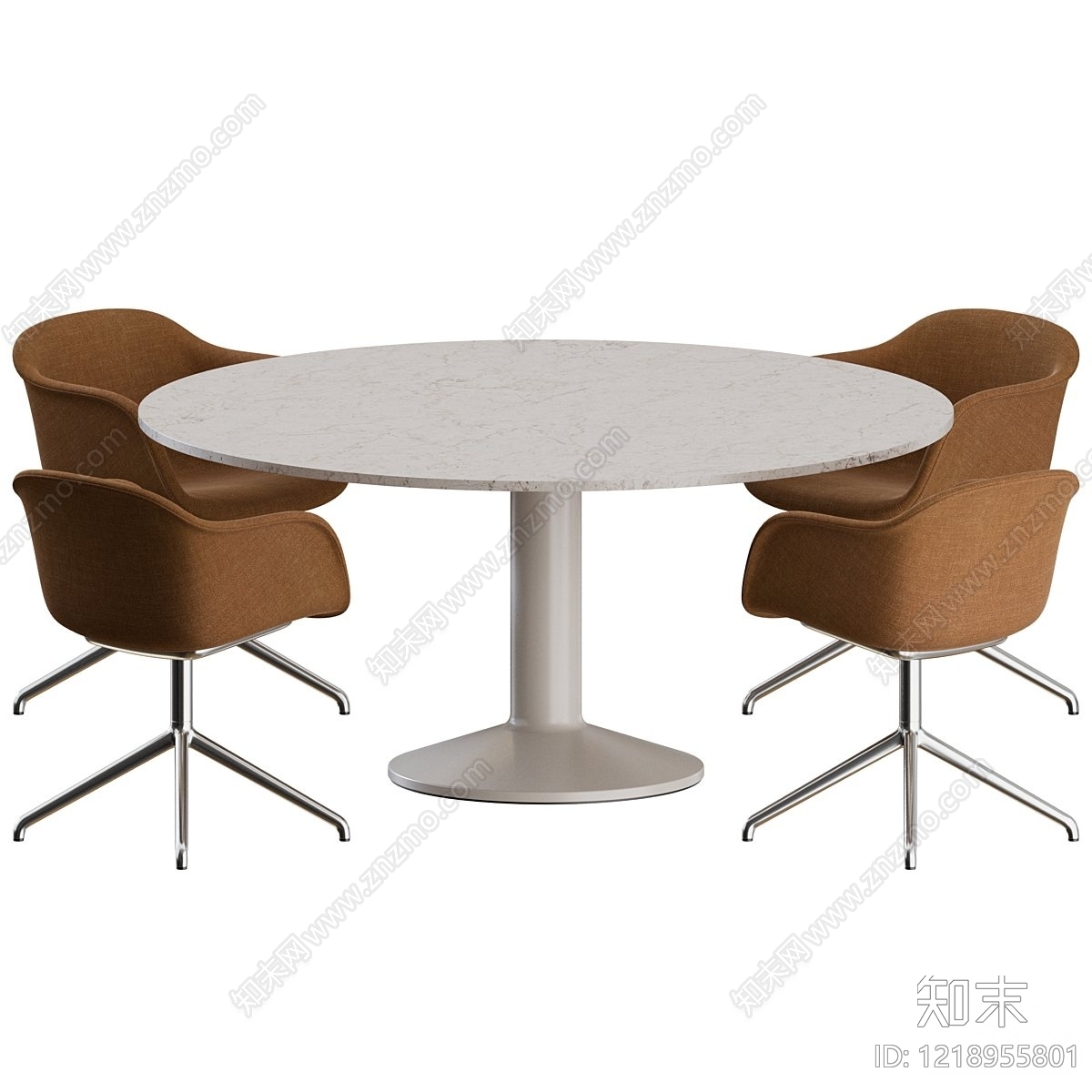 现代简约休闲桌椅3D模型下载【ID:1218955801】