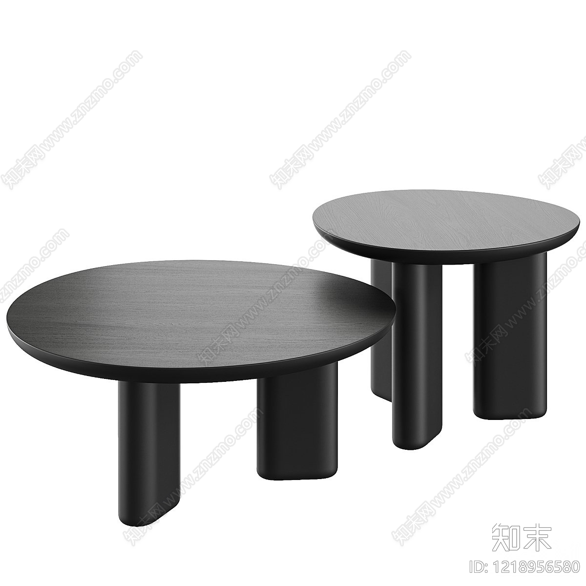 极简茶几3D模型下载【ID:1218956580】