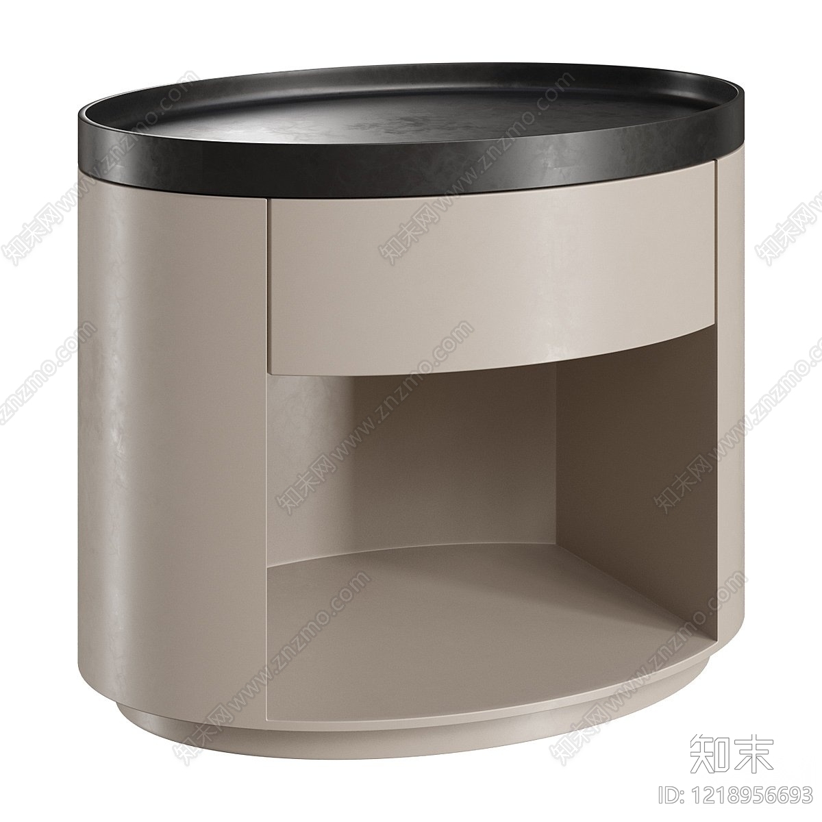 意式极简床头柜3D模型下载【ID:1218956693】