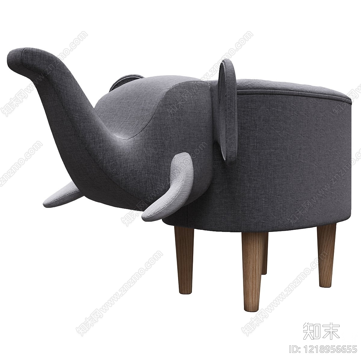 北欧换鞋凳3D模型下载【ID:1218956655】